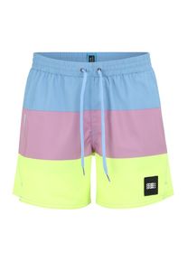 O`Neill O'NEILL, Herren Badeshorts 'VERT-HORIZON', Hellblau / Gelb / Flieder