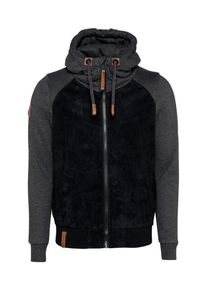 Naketano, Herren Jacke, Dunkelgrau / Schwarz