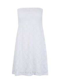 Urban Classics, Damen Kleid, Weiß