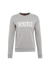 Hugo, Herren Sweatshirt mit Icon-Print 'Dicago', Grau