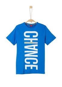 s.Oliver Junior, Shirt, Royalblau / Weiß