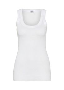 Saint Tropez, Damen Top 'O-N RIB', Offwhite