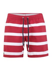 Lacoste, Herren Bademode 'MAILLOT DE BAIN', Bordeaux / Schwarz