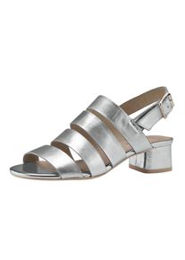 Heine, Damen Sandalette, Silber
