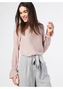 FROG BOX Frogbox, Damen Seidenbluse, Rosa