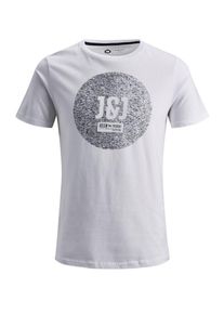 Jack & Jones JACK & JONES, Herren T-Shirt, Grau / Wei&szlig;