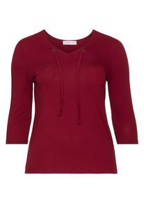 SheeGOTit, Damen ¾-Arm-Shirt, Bordeaux