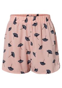 Pieces, Damen Shorts, Rosa / Schwarz