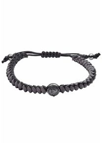 Diesel, Herren Armband 'STACKABLES', Anthrazit