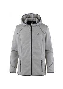 O.C.K. OCK, Herren Strickfleece, Hellgrau / Schwarz