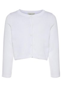 name it, Mädchen Strick-Cardigan, Weiß