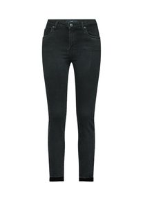 LTB, Damen Jeans 'LINA LETTER STRIPED', Schwarz