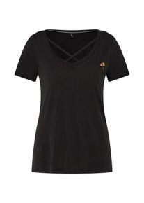 Only, Damen T-Shirt, Schwarz