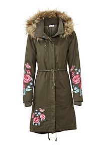Heine, Damen Parka, Khaki