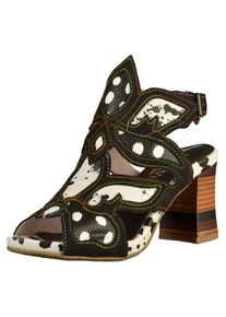 Laura Vita, Damen Sandalen, Schwarz