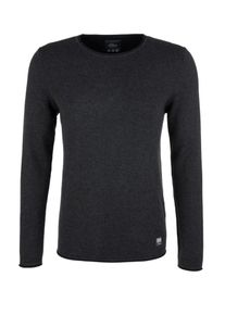 s.Oliver RED LABEL, Herren Strickpullover, Schwarzmeliert