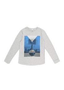Esprit, Langarmshirt, Blau / Graumeliert