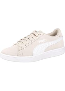 Puma, Herren Smash v2 Sneakers Low, Beige / Wei&szlig;