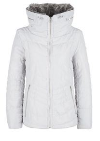 Q/S Designed By, Damen Steppjacke, Hellgrau