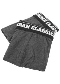 Urban Classics, Herren Unterw&auml;sche, Dunkelgrau / Schwarz / Wei&szlig;