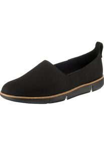 Clarks, Damen Slipper 'TriCurve', Dunkelgelb / Schwarz