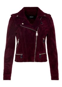 Véro Moda VERO MODA, Damen Jacke 'Suede', Beere
