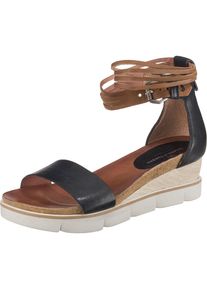 JOLANA & FENENA JOLANA & FENENA, Damen Sandalen, Braun / Schwarz