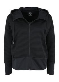 Nike, Damen Sportsweatjacke 'Dry', Schwarz