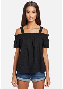 Khujo, Damen Bluse 'Lynna', Schwarz