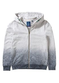 Tom Tailor, Sweatjacke, Schwarzmeliert / Weißmeliert