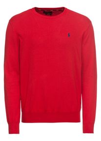 Polo Ralph Lauren, Herren Pullover 'LS SF CN PP', Rot