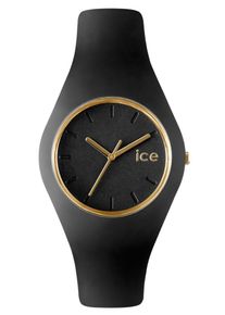 Ice Watch, Damen Armbanduhr 'ICE-GLAM Black, ICE.GL.BK.U.S.13', Gold / Schwarz