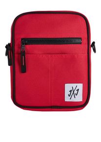 Jack & Jones JACK & JONES, Herren Tasche, Rot / Schwarz