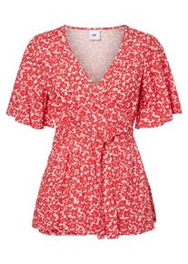 MAMALICIOUS, Damen Bluse, Grenadine / Weiß