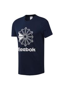 Reebok CLASSIC, Herren Tee, Navy / Wei&szlig;