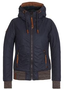Naketano, Damen Jacke, Dunkelblau / Brokat