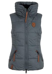 Naketano, Damen Jacket 'Discoschnupfen', Braun / Petrol