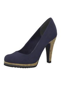 Marco Tozzi, Damen Pumps, Beige / Navy
