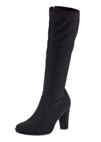 Andrea Conti, Damen Stretchstiefel, Schwarz