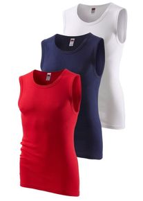 H.I.S. H.I.S, Herren Muscleshirts, Marine / Rot / Wei&szlig;