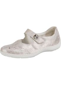 Waldl&auml;ufer WALDL&Auml;UFER, Damen Halbschuhe, Beige / Silber