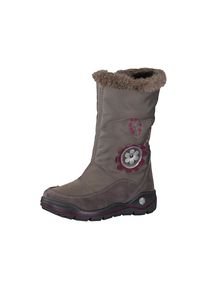 Ricosta, M&auml;dchen Winterstiefel 'RENI', Taupe / Pink