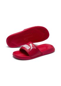 Puma, Herren Badeschuhe 'Popcat', Hellrot / Weiß