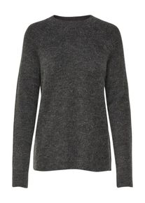 Jacqueline de Yong, Damen Strickpullover, Dunkelgrau