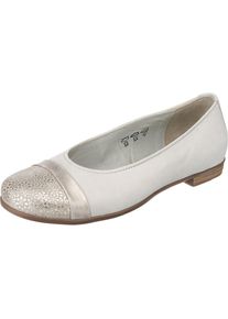 Waldl&auml;ufer WALDL&Auml;UFER, Damen Ballerinas 'Hamiki', Grau / Wei&szlig;