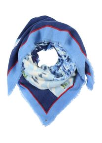 Esprit, Damen Schal 'CosyAlpineSquar', Blau