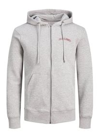 Jack & Jones JACK & JONES, Herren Hoodie, Grau