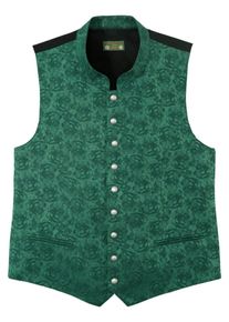 Love Nature, Herren Trachtengilet, Tanne / Schwarz