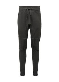 tigha, Herren Sweathose mit Stepp-Partien 'Trevor Zip', Grau