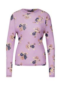 Véro Moda VERO MODA, Damen Shirts 'VMKAYA MESH LS TOP JRS', Lavendel
